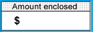 When mailing in your payment, fill in the amount enclosed area of your statement and include it with your payment.